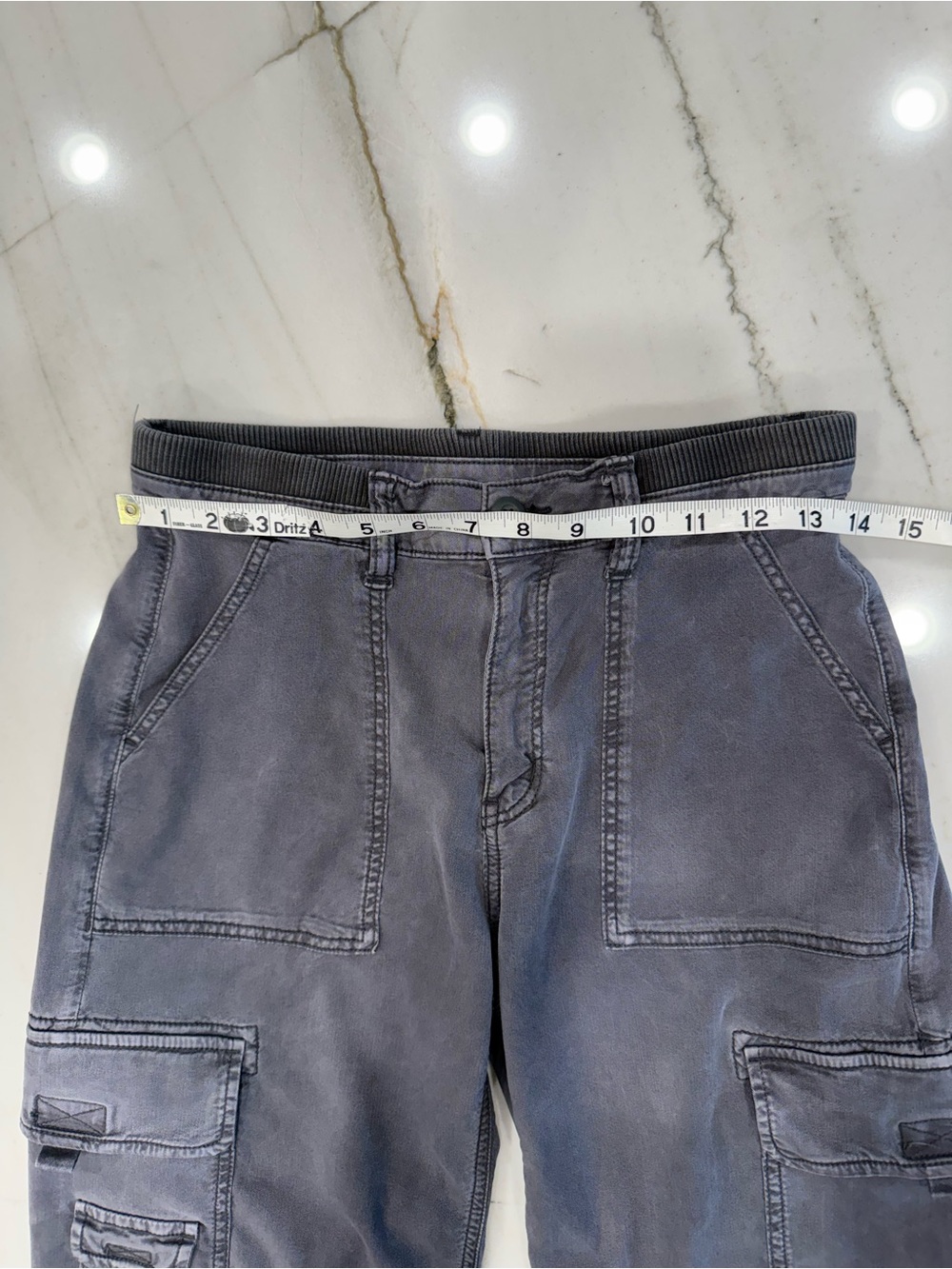 American Eagle Outfitters Gray Straight Leg Cargo Pants - Picture 12 of 12